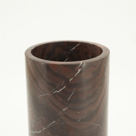 VAZA ROSIE - MARMURA - BURGUNDY - 15.5(L) x 15.5(l) x 32.5(h) - Img 2