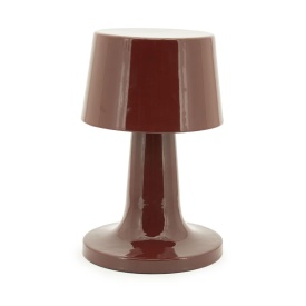 ALVO - METAL - BURGUNDY - 22(L) x 22(l) x 35(h)