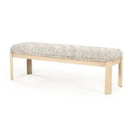 BANCĂ LOTTIE - GRI TAUPE NORI - 143(L) x 48(l) x 45(h) - Img 2
