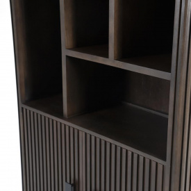 BIBLIOTECA REMI - DIN LEMN DE MANGO [FSC] SI METAL - 96(L) x 200(h) x 37(l) - Img 6