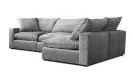 CANAPEA LAZZLO "L" SHAPE - 320(L) x 88(h) x 207(l) cm - Img 2
