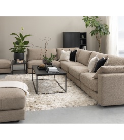 CANAPEA MODULARA DANTE - (ARM01+G3+G3+G3+ARM01) - 332(L) x 86(h) x107(l) cm - Img 2
