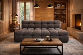 CANAPEA MODULARA PINOT - (2P) - 182(L) x 81(h) x119/138(l) cm - Img 4