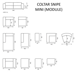 COLTAR SNIPE MINI - (1SA/83 + 1S /83+ CHL) - 313(L) x 75(h) x 195(l) - Img 5