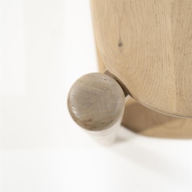 COMODA SELBU - STEJAR - NATURAL - 130(L) x 40(l) x 75(h) cm - Img 3