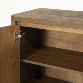 COMODA TV EDWARD - LEMN DE MANGO - MARO - 160(L) x 40(l) x 61(h) cm - Img 8