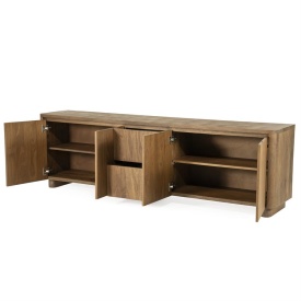 COMODA TV EDWARD - LEMN DE MANGO - MARO - 200(L) x 40(l) x 61(h) cm - Img 7