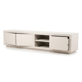 COMODA TV HELSINKI CM - LEMN SI FURNIR DE STEJAR - TAUPE - 200(L) x 42(l) x 45(h) cm - Img 4