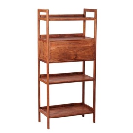 DULAP FALCONE B - LEMN DE SALCAM [FSC] - FINISAJ MARO NATURAL NUC - 90(L) x 200(h) x 48(l)
