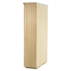 DULAP JOSH - LEMN SI FURNIR DE STEJAR - NATURAL - 120(L) x 50(l) x 210(h) cm - Img 4