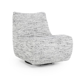FOTOLIU LOYS GREY BARKLEY - TESATURA, LEMN SI METAL - GRI - 91(L) x 75(l) x 85(h) cm - Img 11