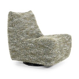 FOTOLIU LOYS VERDE BARKLEY - TESATURA, LEMN SI METAL - VERDE - 91(L) x 75(l) x 85(h) cm - Img 10