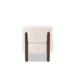 FOTOLIU PELMO - METAL / LEMN / MATERIAL 100% POLIESTER - ALB (CULOAREA SE POATE ALEGE) - 63(L) x 74(h) x 71(l) - Img 4