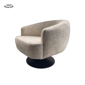 FOTOLIU PIVOTANT BARGA - ȚESĂTURĂ TED 24 OFF WHITE (PIVOTANT) - 76(L) x 82(l) x 75(h)