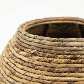 JARDINIERA BENTI MICA - PLANTA DE ABACA - NATURAL - 35(L) x 35(l) x 25(h) - Img 3