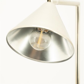 LAMPĂ DE MASĂ LUMINA - ARGINTIE - 21(L) x 12(l) x 50(h) - Img 2