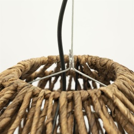 LAMPA SUSPENDATA BENTI MICA - PLANTA DE ABACA - NATURAL - 45(L) x 45(l) x 47(h) - Img 3