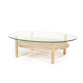 MASĂ DE CAFEA CLEO - NATURALĂ - 101.5(L) x 73(l) x 31.5(h) - Img 2