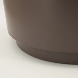 MASA DE CAFEA MERSI - FIER - TAUPE - 60(L) x 60(l) x 35(h) - Img 3