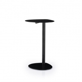 MASA LATERALA SNOWFLAKE MICA - METAL - NEGRU - 34(L) x 55(h) x 32(l) - Img 1