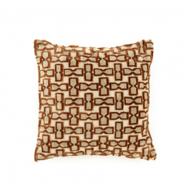 PERNA DECORATIVA STUNDA - 50% POLIESTER / 50% VASCOZA - MULTICOLOR - 45(L) x 10(h) x 45(l)