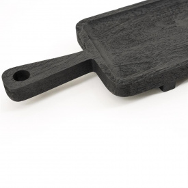 PLANCHA MIC - LEMN DE MANGO [FSC] - NEGRU - 60(L) x 4(h) x 14.5(l) - Img 3