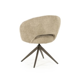 SCAUN ALISSA - GRI TAUPE ORO - 65(L) x 63(l) x 80(h) - Img 5
