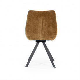 SCAUN BLISS - METAL / TESATURA - GALBEN MUSTAR - 52(L) x 86(h) x 62(l) - Img 6