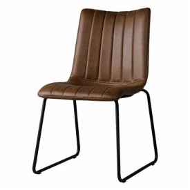 SCAUN BUNOL SAVANNAH - METAL / MATERIAL - NEGRU / MARO - 65(L) X 86(H) X 49(L)