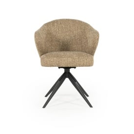 SCAUN CONNOR DONNA - TESATURA SI METAL - GALBEN - 61.5(L) x 60(l) x 81.5(h) cm - Img 12