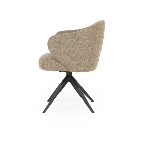 SCAUN CONNOR DONNA - TESATURA SI METAL - MARO - 61.5(L) x 60(l) x 81.5(h) cm - Img 3