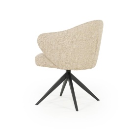 SCAUN CONNOR DONNA - TESATURA SI METAL - TAUPE - 61.5(L) x 60(l) x 81.5(h) cm - Img 4