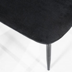 SCAUN COSMO - METAL / TESATURA - NEGRU - 50(L) x 80(h) x 61.5(l) - Img 6