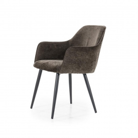 SCAUN ESMEE - POLIESTER / METAL - MARO - 58(L) x 81(h) x 57.5(l) - Img 3