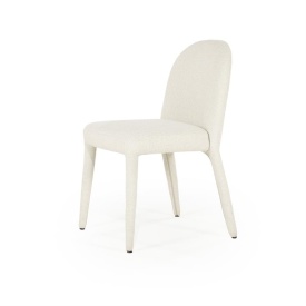 SCAUN JAXX TOSCANA - TESATURA, METAL SI LEMN - BEJ - 51(L) x 59(l) x 82(h) cm - Img 2