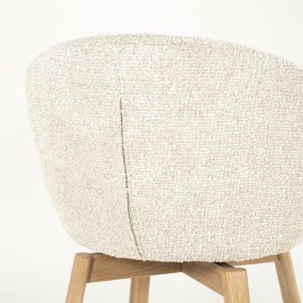 SCAUN LIVIA - BEJ HUSH - 65(L) x 63(l) x 80(h) - Img 10