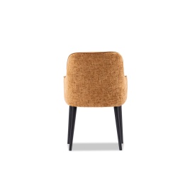 SCAUN STAFFA CU COTIERA - LEMN / MATERIAL - CULOARE LE ALEGERE - 44(L) x 84(h) x 54(l) - Img 4