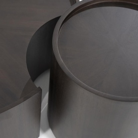 SET MASA DE CAFEA MAX - FURNIR DE NUC - MARO - 40/90(L) x 40/90(l) x 45/35(h) cm - Img 6