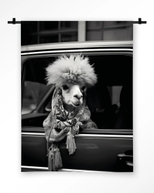 TABLOU - ALPACA IN TAXI - Img 6