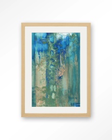 TABLOU - BLUE GREEN ABSTRACT - Img 10