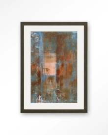 TABLOU - BLUE OCKER ABSTRACT 2 - Img 10