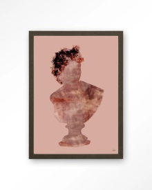 TABLOU - ERODED ROMAN SCULPTURE - Img 6