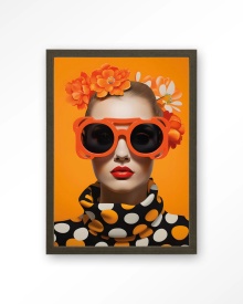 TABLOU - ORANGE FLOWER - Img 11
