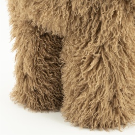 TABURET DOODLY - GRI TAUPE - 40(L) x 40(l) x 43(h) - Img 4