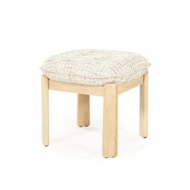 TABURET - LOTTIE - BEJ NORI - 48(L) x 48(l) x 45(h) - Img 2