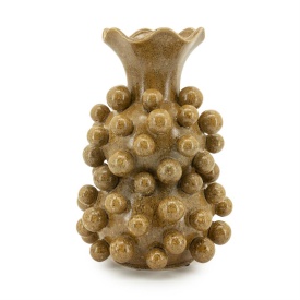 VAS VIRO - CERAMICA - GALBEN - 28.3(L) x 28.3(l) x 39.7(h)