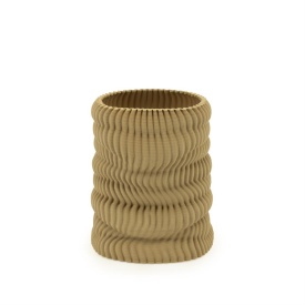 VASĂ MAE MICĂ - CERAMICA - BEJ - 17(L) x 17(l) x 20(h)