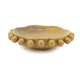 BOL VIRO - CERAMICA - GALBEN - 35.5(L) x 35.5(l) x 9(h)