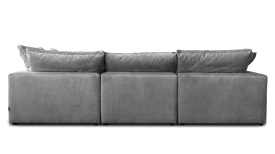 CANAPEA LAZZLO "L" SHAPE - 320(L) x 88(h) x 207(l) cm - Img 3