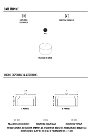 CANAPEA LEEDS CU 5 PERNE - 231(L) x 85(h) x108(l) cm - Img 8